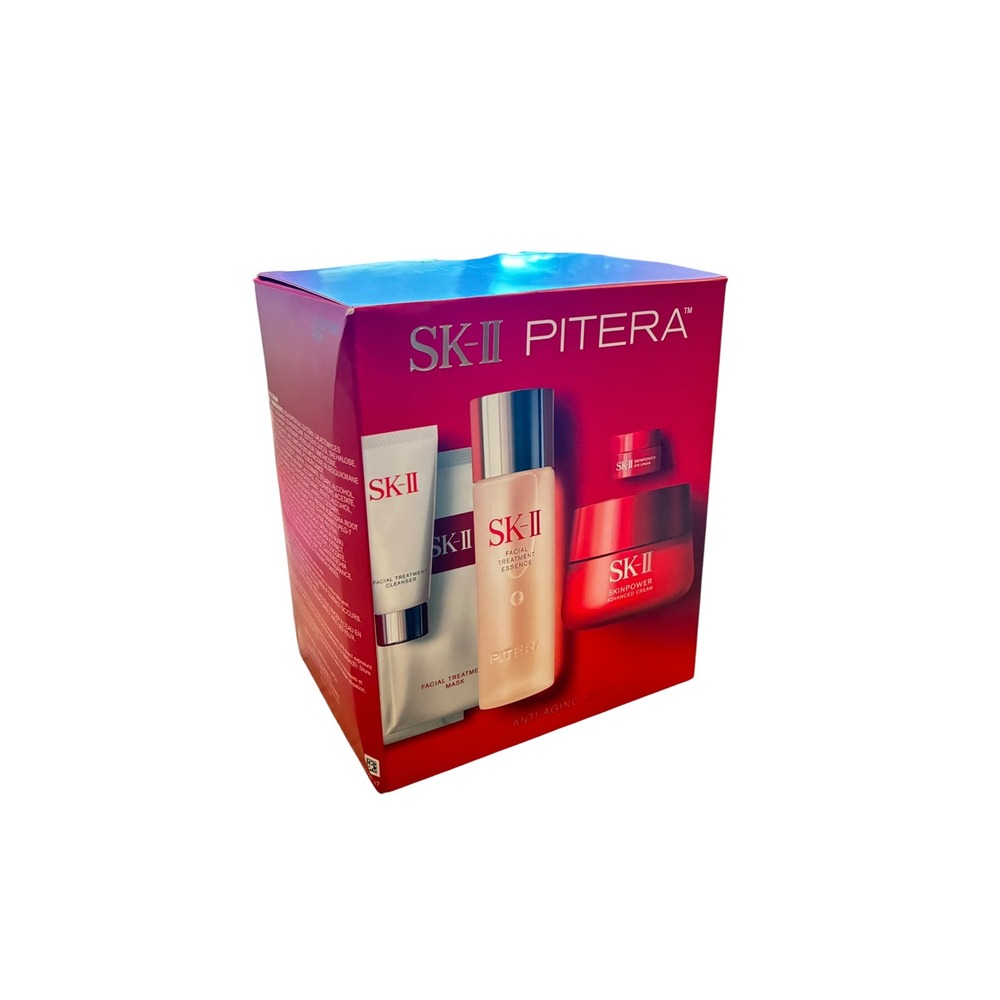 SK-II Pitera Essence Skinpower 5pc Anti-Aging Gift Set New Sealed